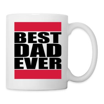 Best Dad Ever Logo - Mug - white - Right