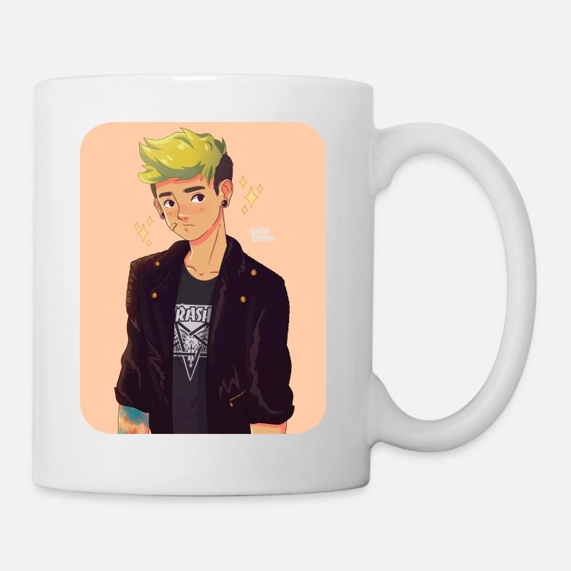Green boy - Mug - white