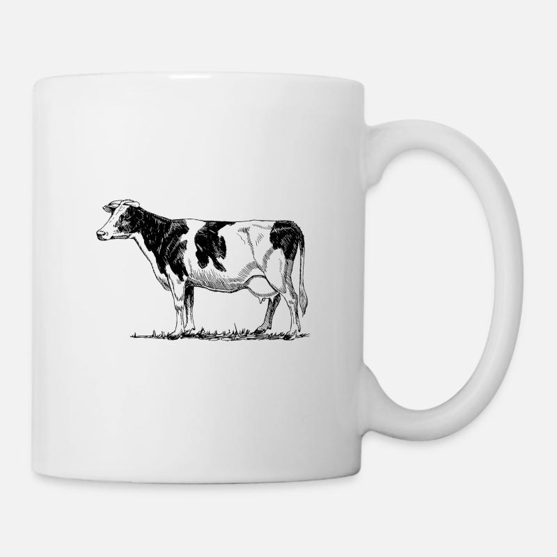 Kuh - Tasse - Weiß