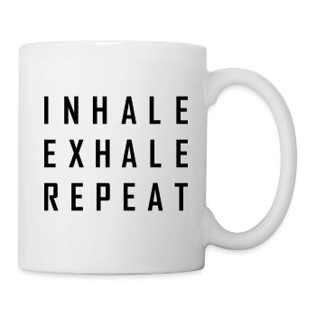 Yoga - Tasse - Weiß - Rechts
