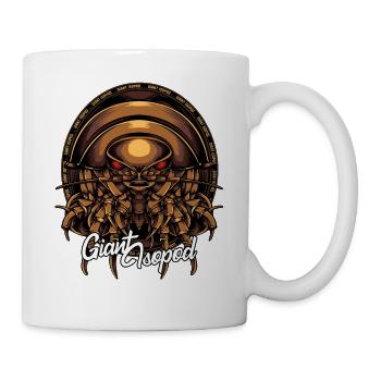 Cadeau de créatures marines de l'isopode géant - Mug blanc - blanc - Droite