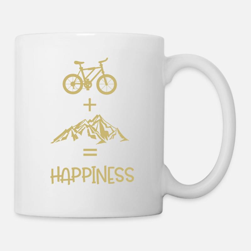 vtt - Mug blanc - blanc