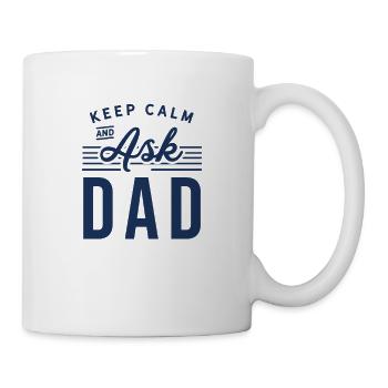 Fête des pères Fête des Pères Fête des Pères - Mug blanc - blanc - Droite