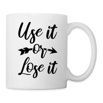Sports de fitness - Mug blanc - blanc - Droite