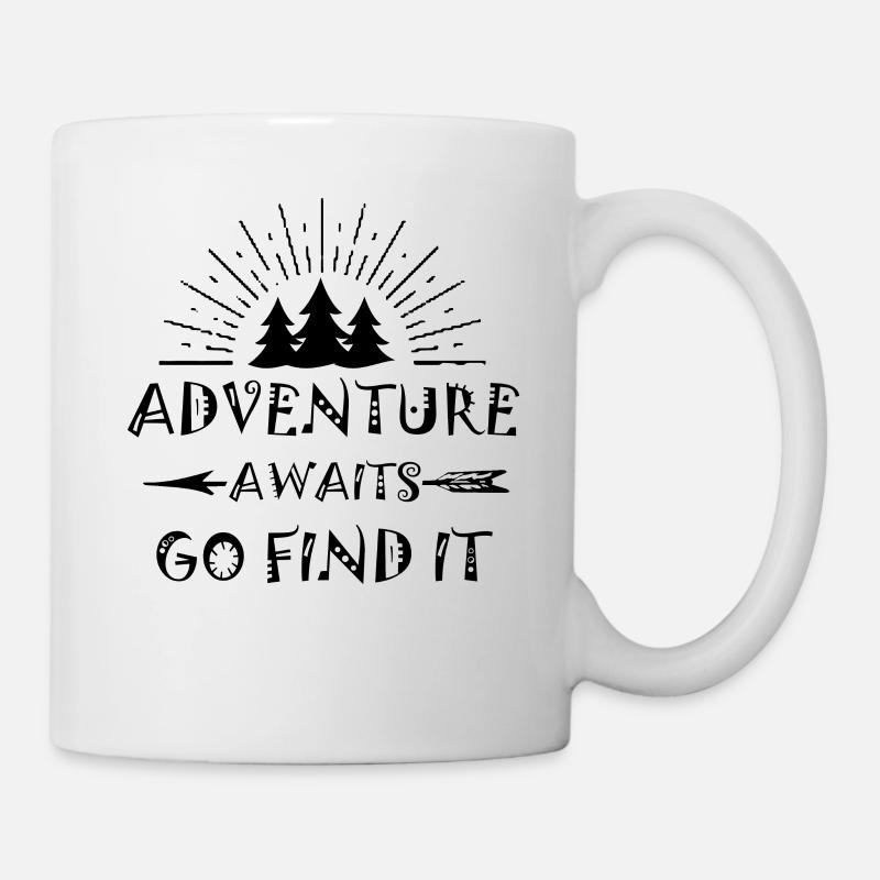 Travel - Tasse - Weiß
