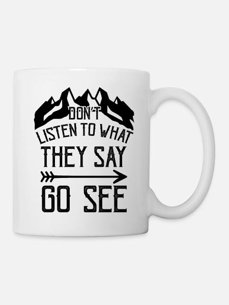 Voyage - Mug blanc - blanc