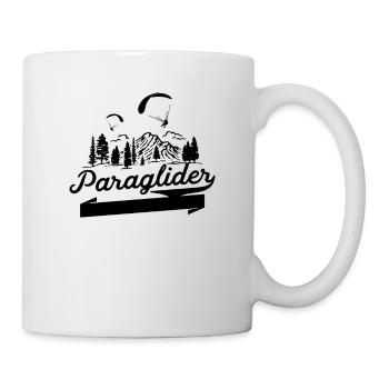 Paragliding Flight Paragliding Para Glider - Mug - white - Right