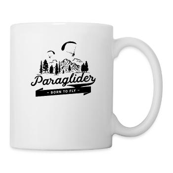 Paragliding Paragliding Glider Para Flight - Mug - white - Right