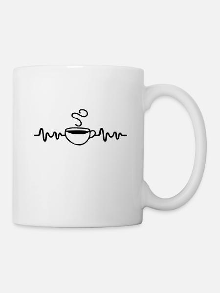Kaffee - Tasse - Weiß