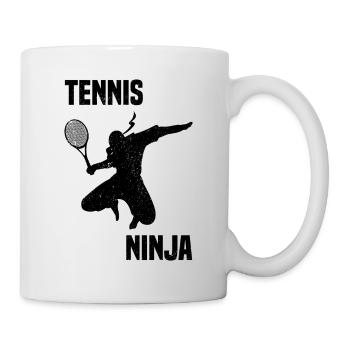 Tennis Ninja - Mug blanc - blanc - Droite
