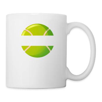 Balle de tennis - Mug blanc - blanc - Droite