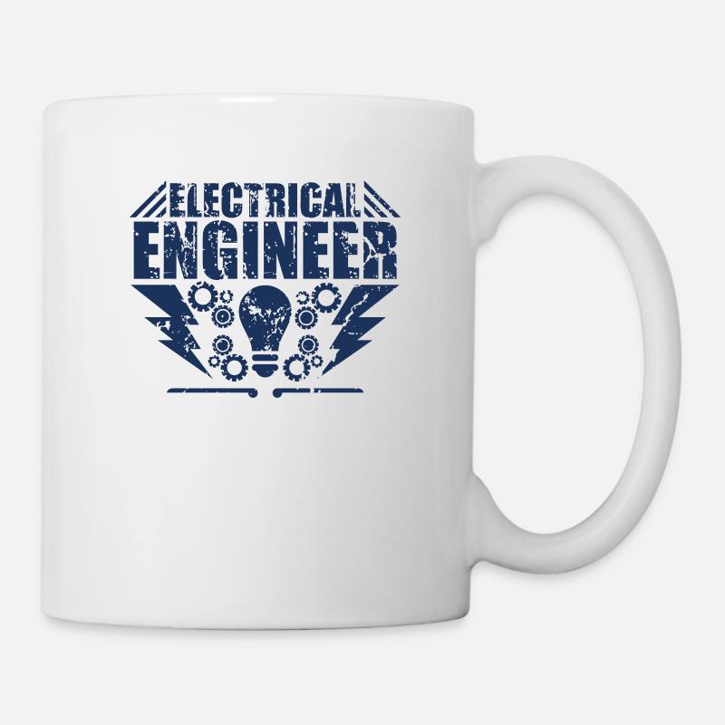 Ingénieur électricien - Mug blanc - blanc