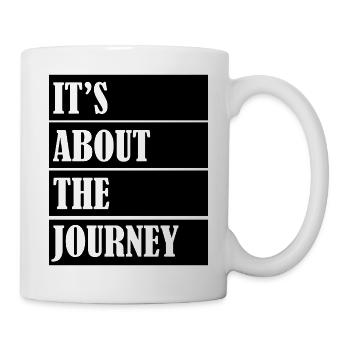 Voyage - Mug blanc - blanc - Droite