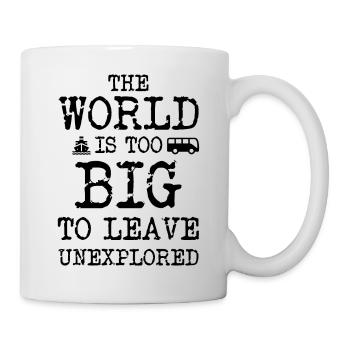 Travel - Tasse - Weiß - Rechts