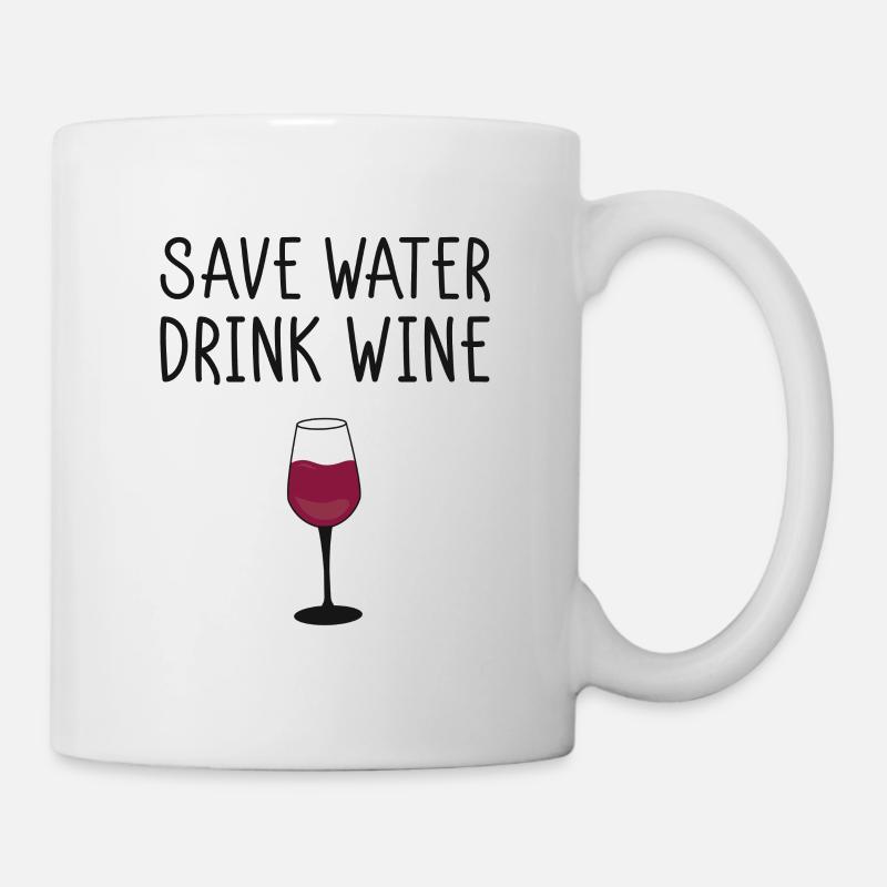 Wein - Tasse - Weiß
