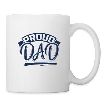 Stolzer Papa - Tasse - Weiß - Rechts