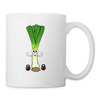 Active Fitness Leek - Mug - white - Right