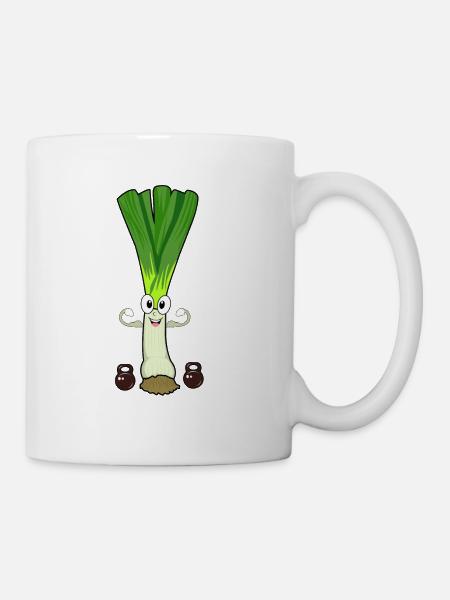 Active Fitness Leek - Mug - white