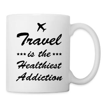 Travel - Tasse - Weiß - Rechts