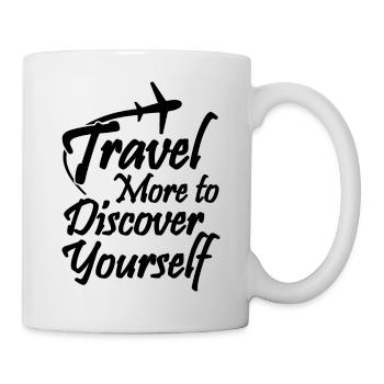Travel - Tasse - Weiß - Rechts