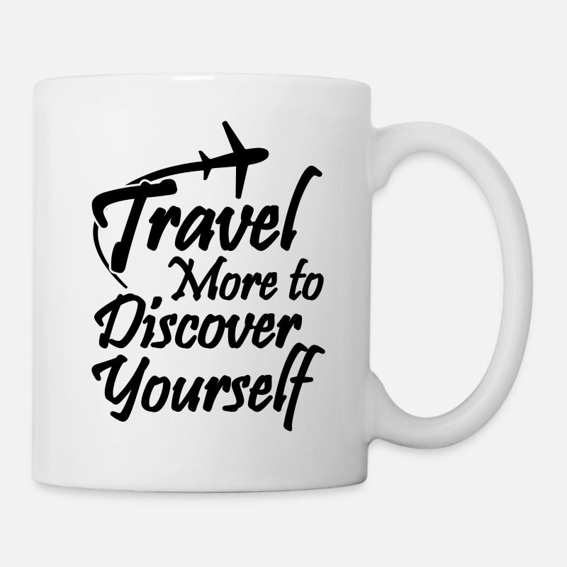 Travel - Tasse - Weiß