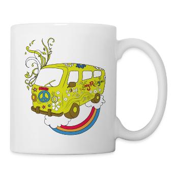 L’amour est ma religion - Mug blanc - blanc - Droite