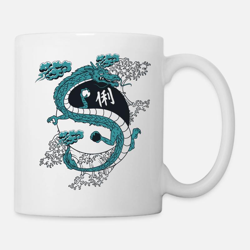 Ying Yang - Mug blanc - blanc