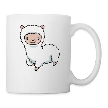 Alpaca baby - Mug - white - Right