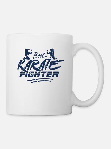 Karate - Tasse - Weiß