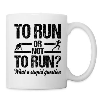 Running - Tasse - Weiß - Rechts
