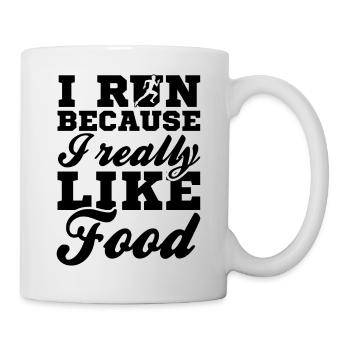 Running - Mug - white - Right