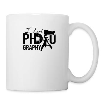 Fotograf - Tasse - Weiß - Rechts