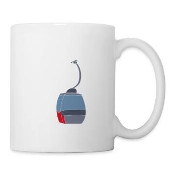 Sports d'hiver Ski Snowboard Ski Cadeau - Mug blanc - blanc - Droite
