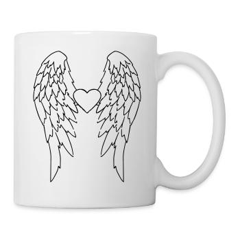 Angel Wings_V2 - Mug - white - Right