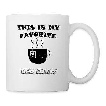 Tee - Tasse - Weiß - Rechts