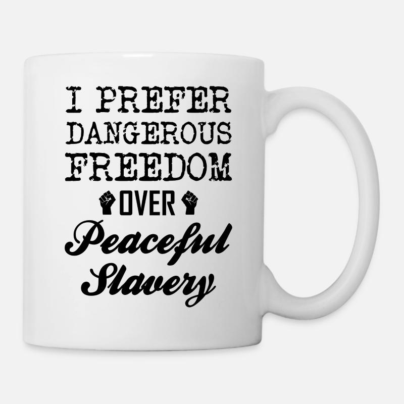 freedom - Mug - white
