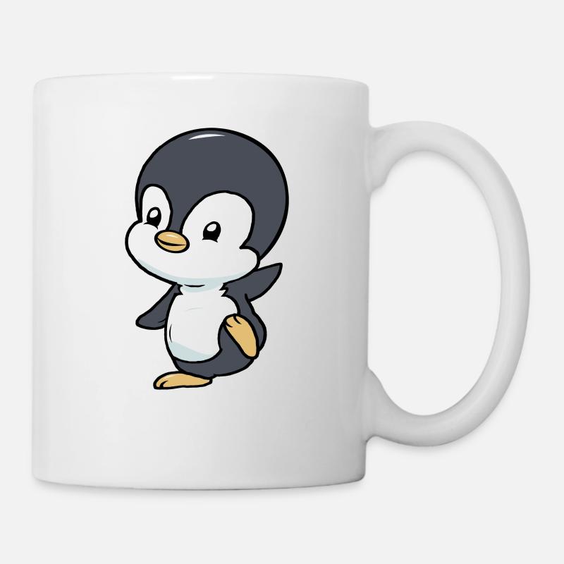 Petit bébé pingouin - Mug blanc - blanc