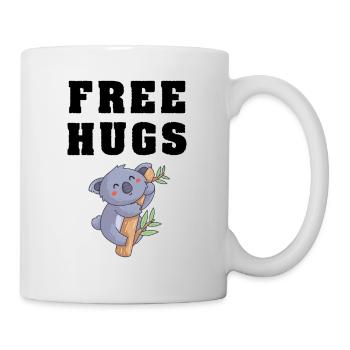 Free Hugs Cute Koala Fashion Design - Mug - white - Right