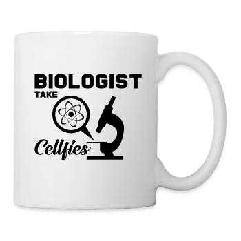 Biologie - Mug blanc - blanc - Droite