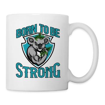 Born To Be Strong - Mug - white - Right