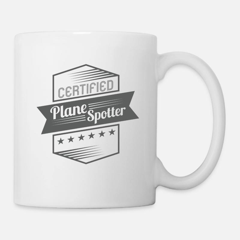 Planespotter - Mug - white
