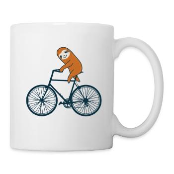 vélo - Mug blanc - blanc - Droite