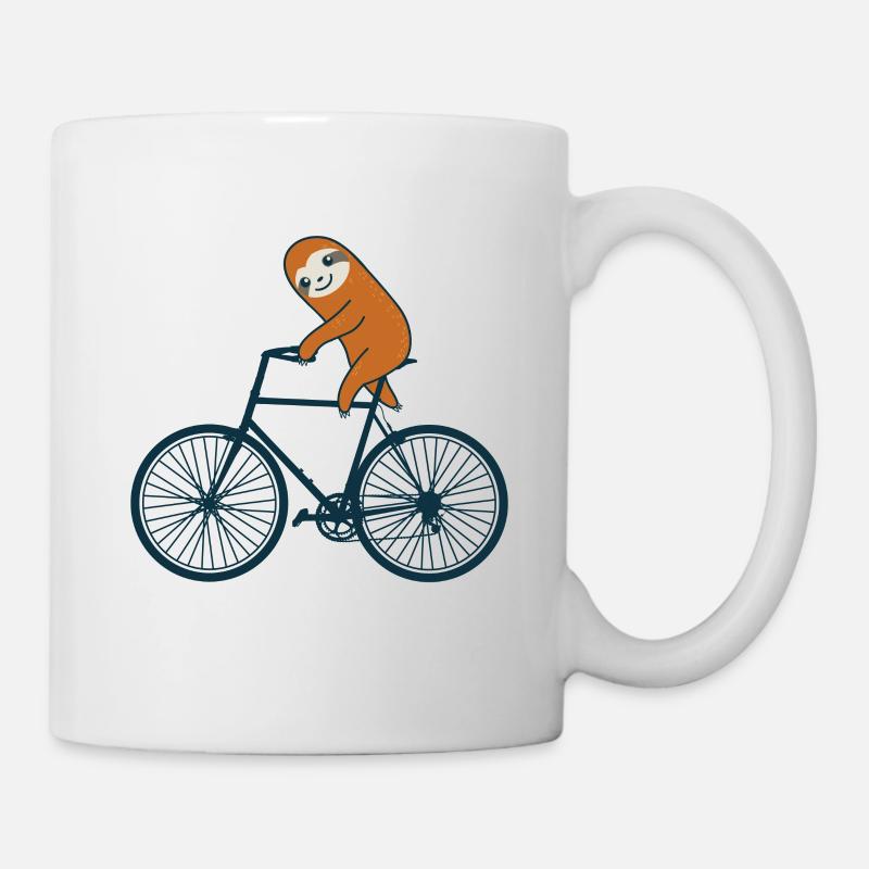 Fahrrad - Tasse - Weiß
