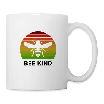 Bee Kind - Bee T-Shirt - Tasse - Weiß - Rechts