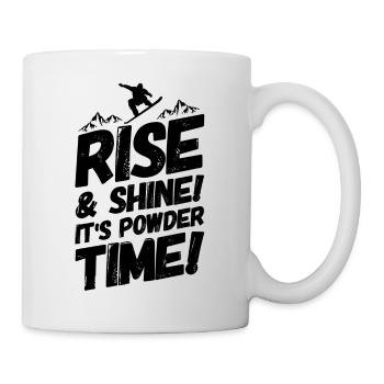 Snowboarding Snowboard Snowboarder Spruch - Tasse - Weiß - Rechts