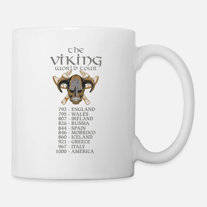 VIKINGS - Tasse - Weiß