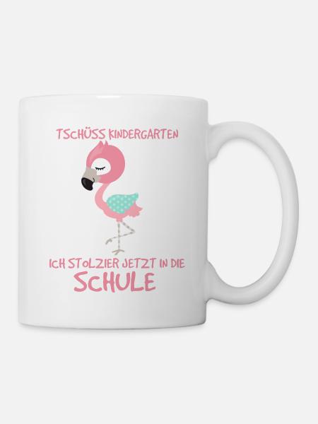 Tschüss Kindergarten - Tasse - Weiß
