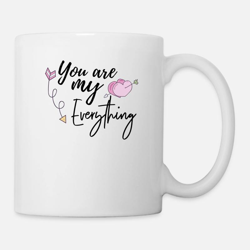 Tu es mon tout - Mug blanc - blanc