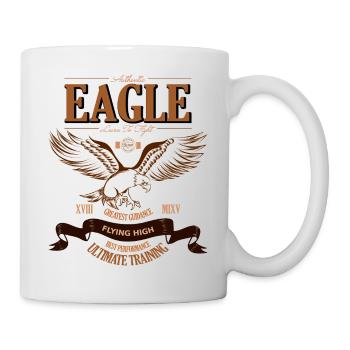 American Eagle Tee shirt Légende Mojo Design - Mug blanc - blanc - Droite