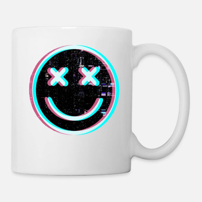 Focus Face - Tasse - Weiß